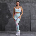 Seamless Tie-Dye Activewear Set