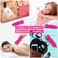Rechargeable Wireless Personal Massager for Women | 10 Modes | Flexible Head | Waterproof Design
