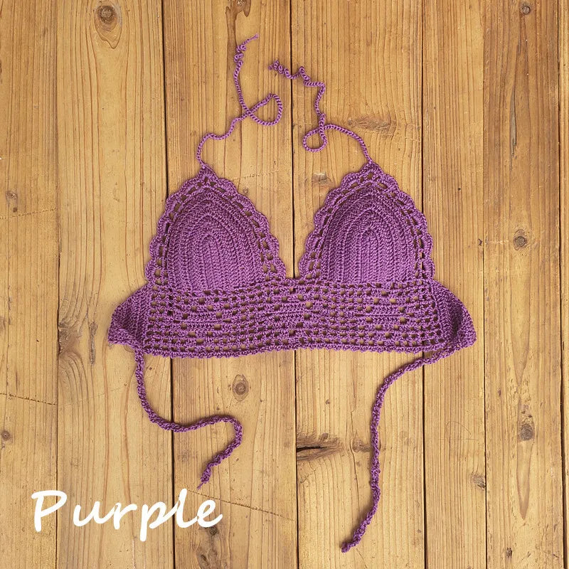 Women’s Backless Bikini Top | Stylish & Adjustable Swimsuit Wear