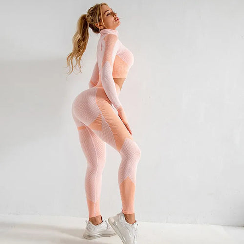 3-Piece Seamless Yoga & Gym Set